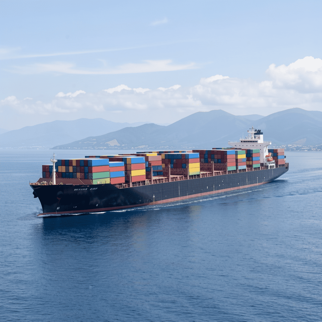 Nave di logistica internazionale Proterramax